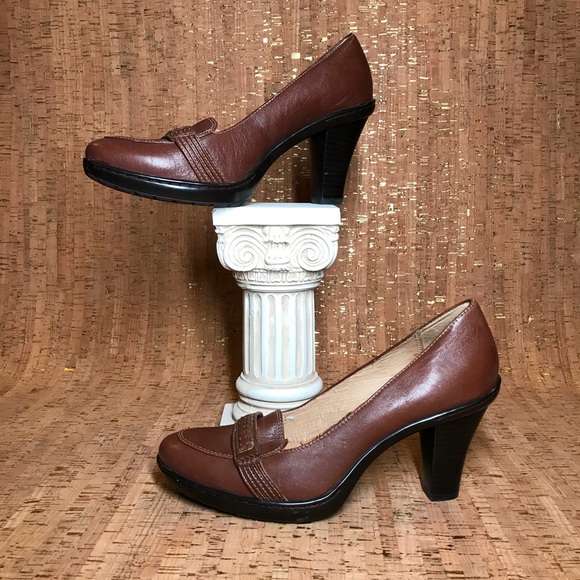 Söft Shoes - Söft  Stilettos Shoes Brown Leather